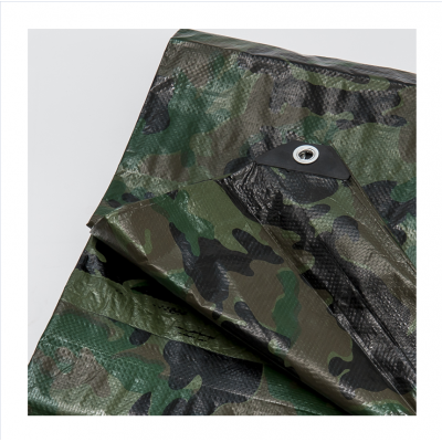 waterproof and sunproof Camouflage PE tarpaulin sheet for outdoor